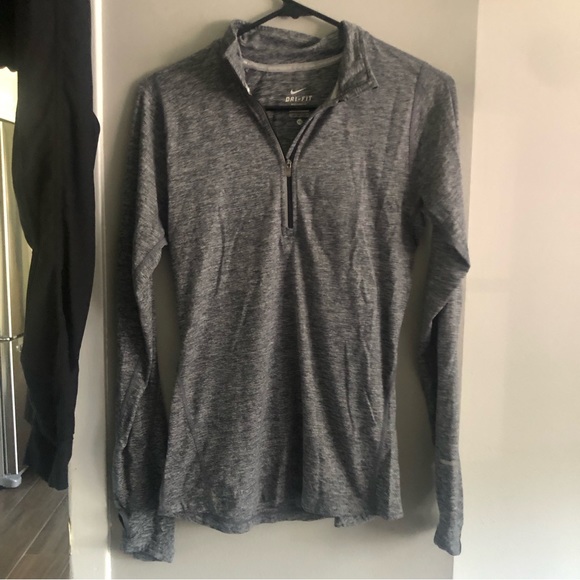 Nike Tops - Nike 1/4 Zip - Gray Heather